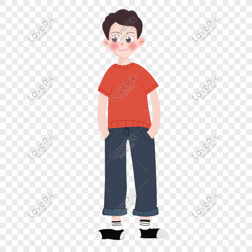 Orang Kartun Berdiri - KibrisPDR