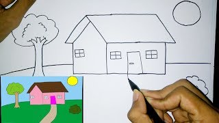Detail Orang Menggambar Rumah Nomer 12