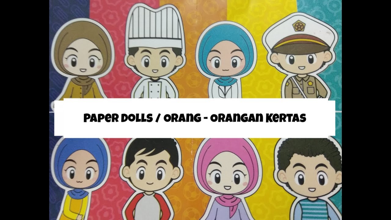 Detail Orang Orangan Dari Kertas Nomer 44