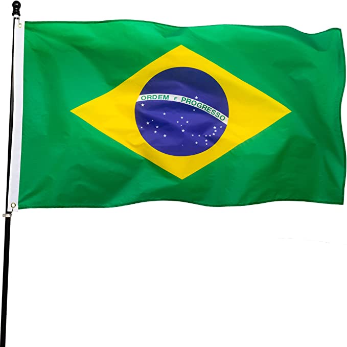 Detail Brasilien Flagge Nomer 4