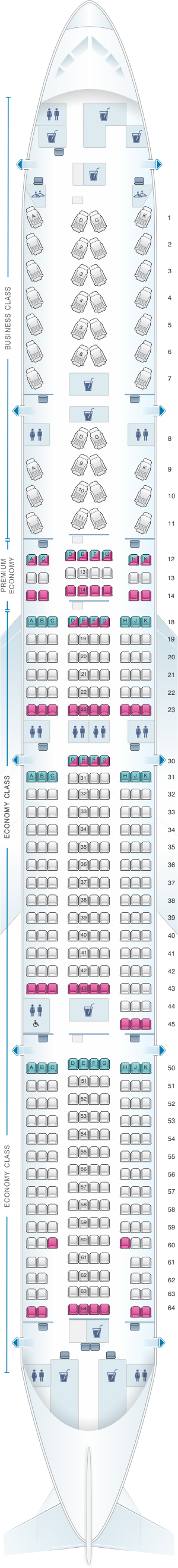 Dash Q400 Sitzplan - KibrisPDR