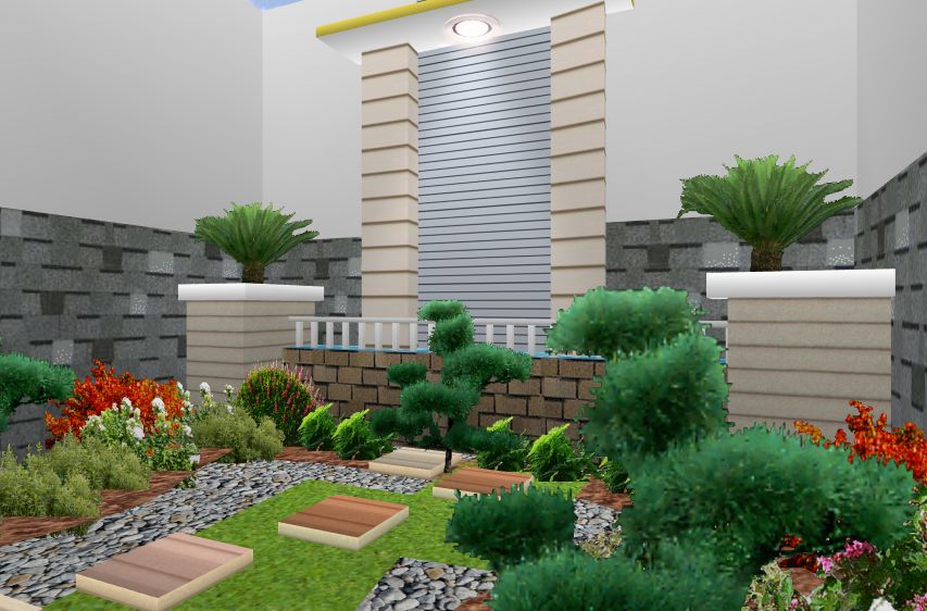 Detail Desain Taman Rumah Nomer 41