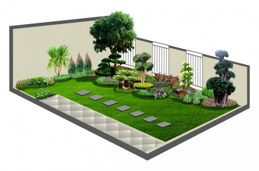 Detail Desain Taman Sekolah Nomer 29