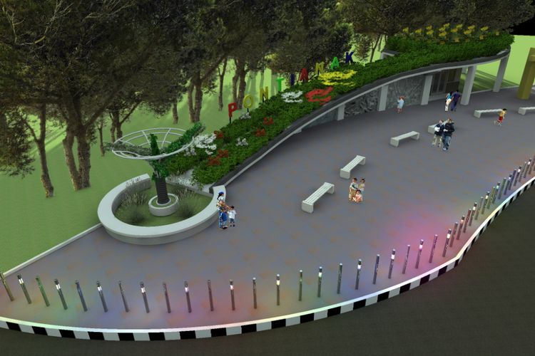 Detail Desain Taman Umum Nomer 25