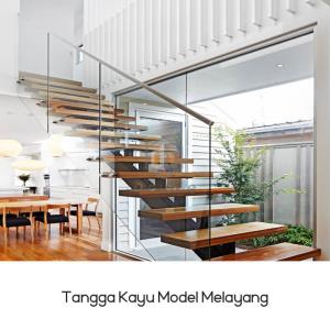 Detail Desain Tangga Kayu Nomer 24