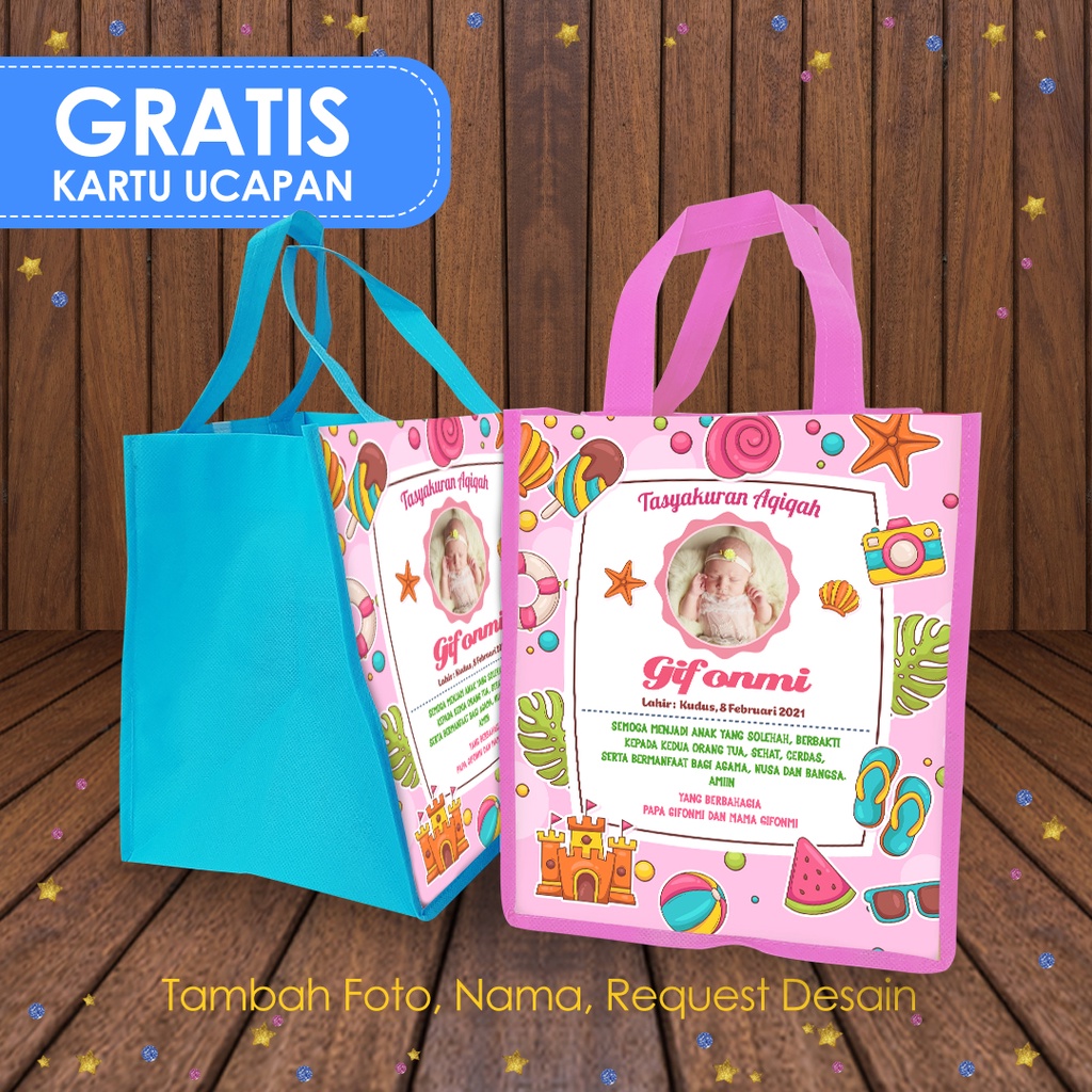 Detail Desain Tas Aqiqah Nomer 10