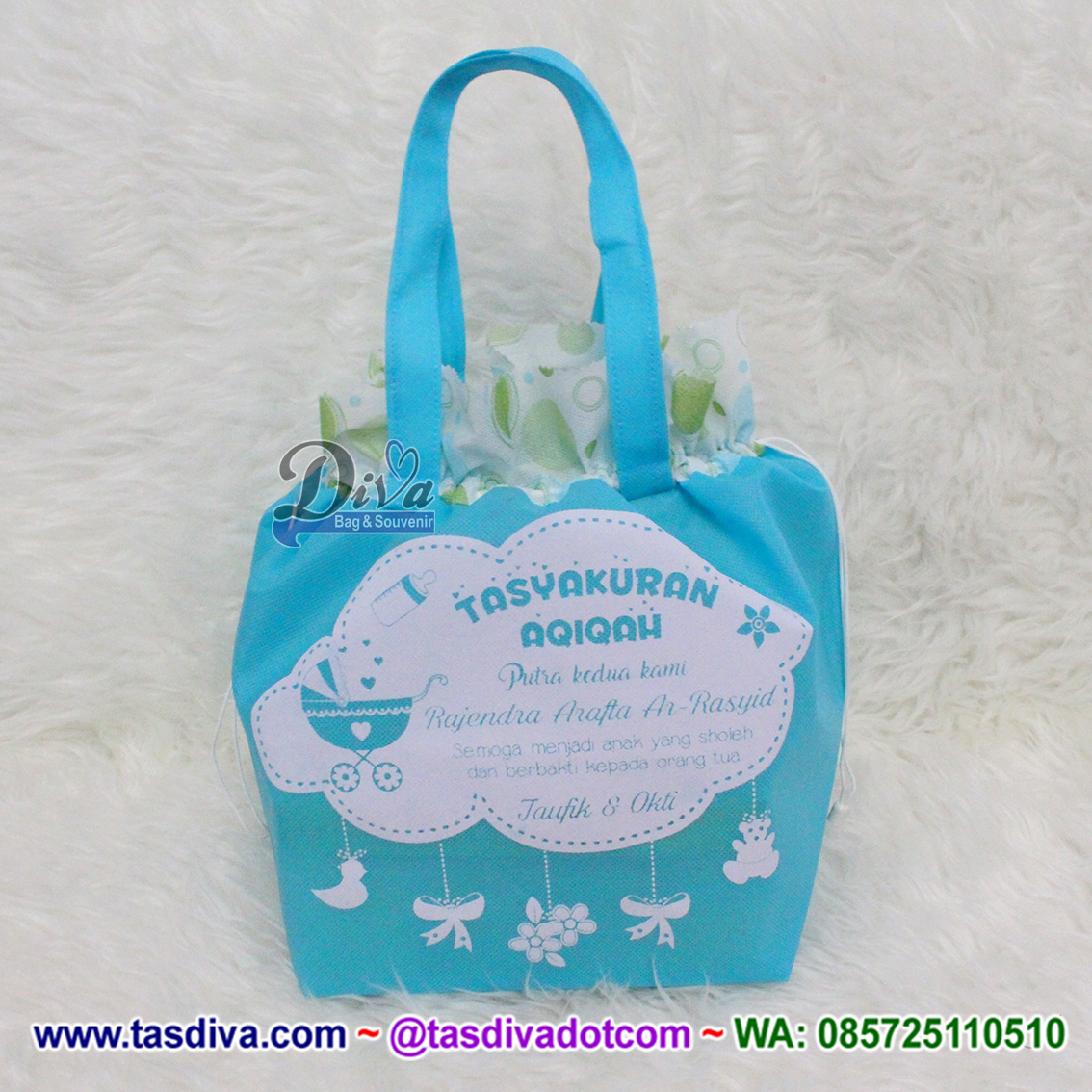 Detail Desain Tas Aqiqah Nomer 28