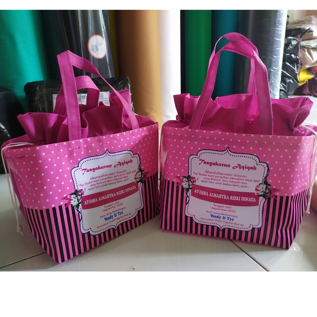 Detail Desain Tas Aqiqah Nomer 43