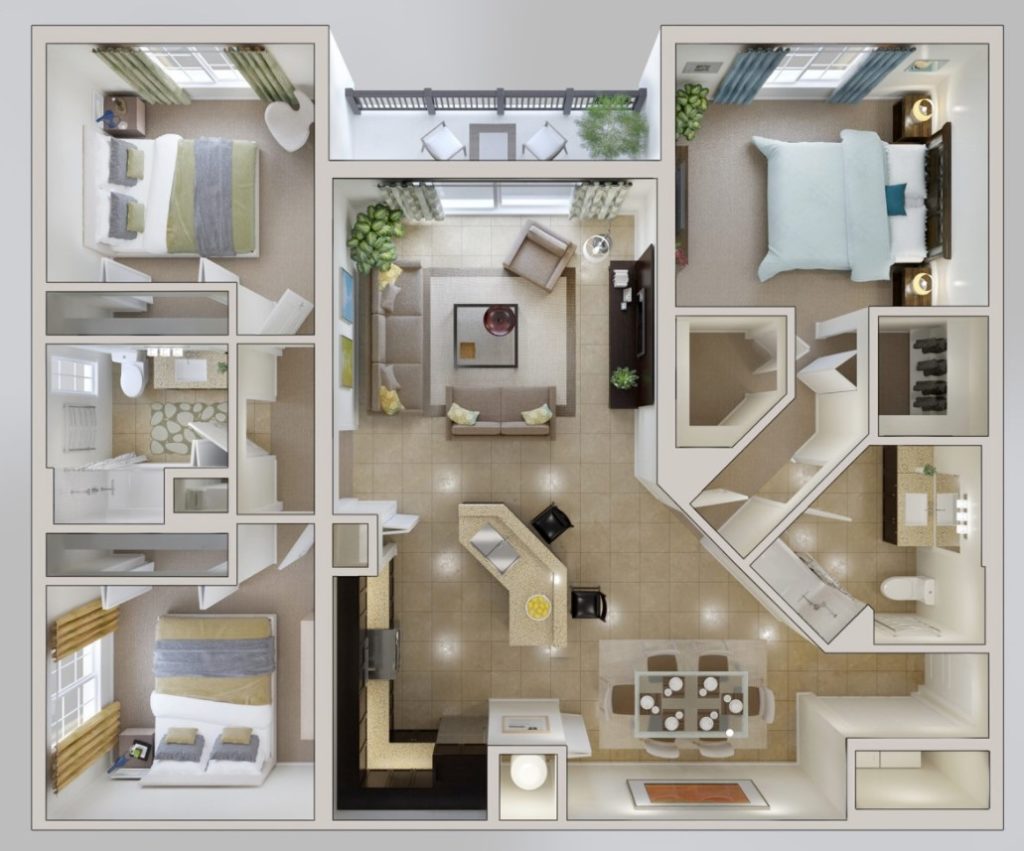 Detail Desain Tata Ruang Rumah Minimalis Nomer 29