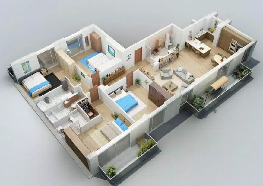 Detail Desain Tata Ruang Rumah Minimalis Nomer 54
