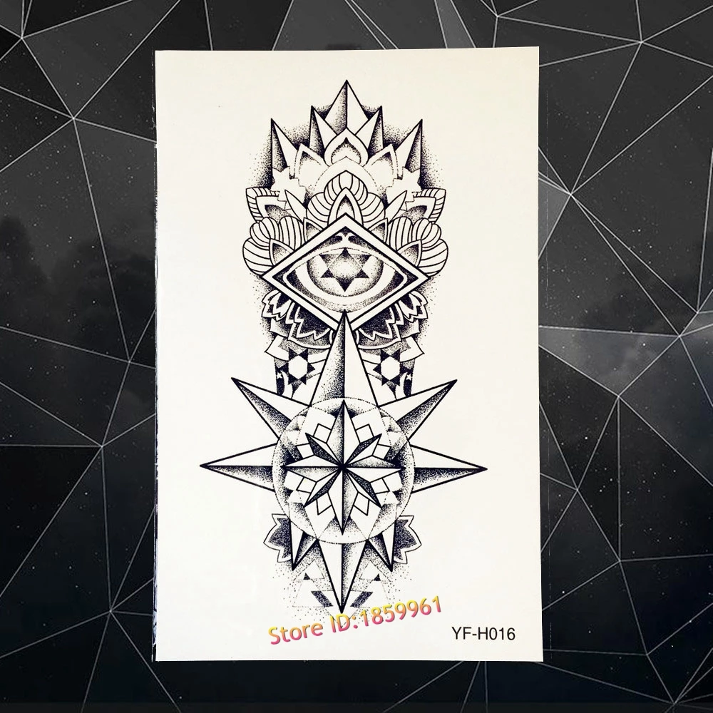 Detail Desain Tato Batik Nomer 40