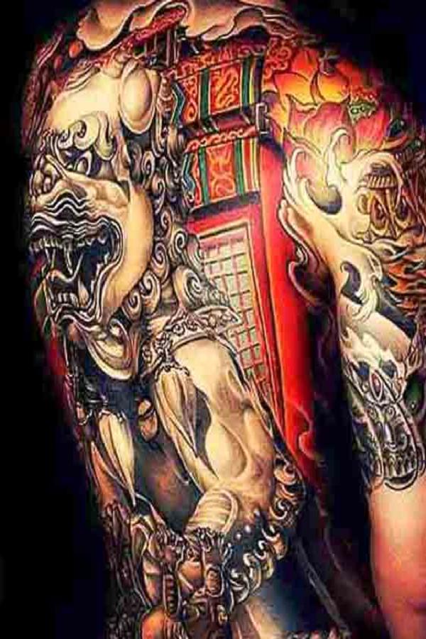 Detail Desain Tato Berwarna Nomer 41