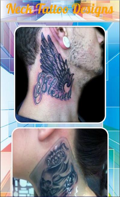 Detail Desain Tato Di Leher Nomer 14