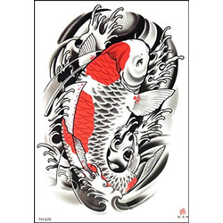 Detail Desain Tato Ikan Koi Nomer 35