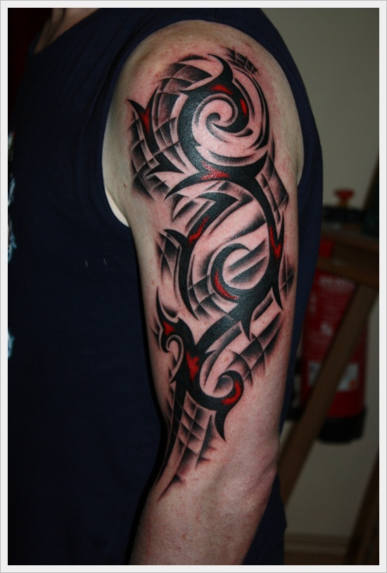 Detail Desain Tato Keren Berwarna Nomer 43