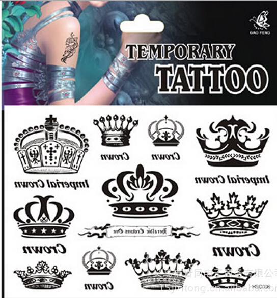 Detail Desain Tato Mahkota Nomer 11