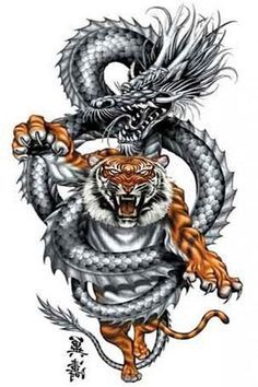 Detail Desain Tato Naga Nomer 29