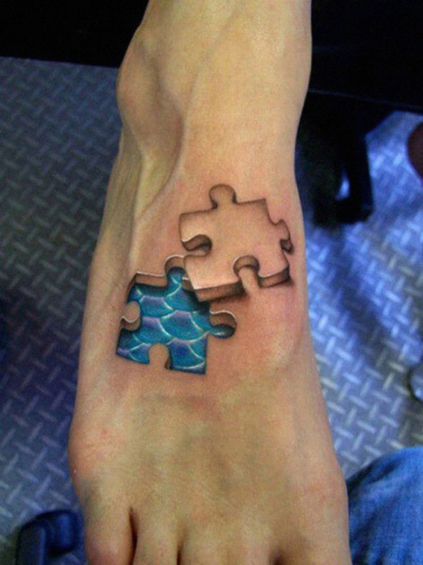 Detail Desain Tatto 3d Nomer 19