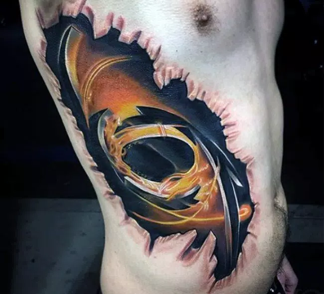 Detail Desain Tatto 3d Nomer 30