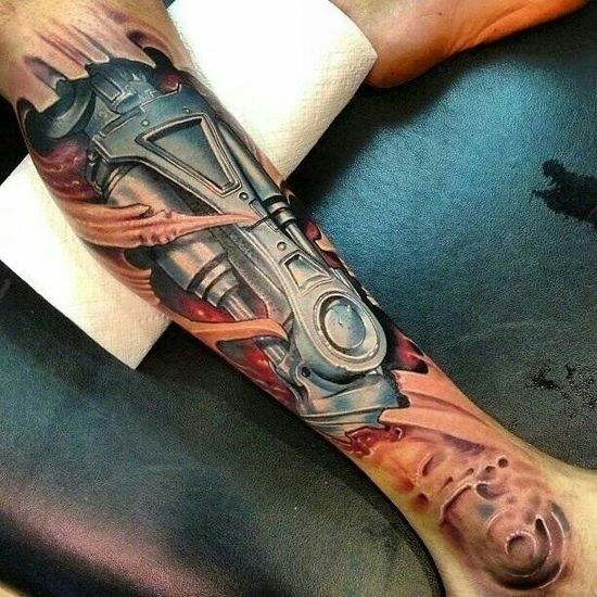 Detail Desain Tatto 3d Nomer 31