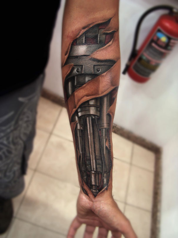 Detail Desain Tatto 3d Nomer 38