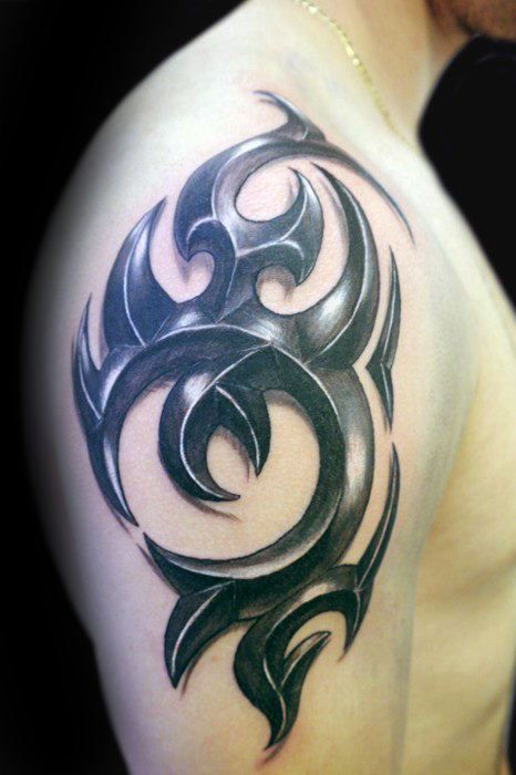 Detail Desain Tatto 3d Nomer 5