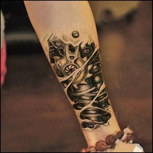 Detail Desain Tatto 3d Nomer 42