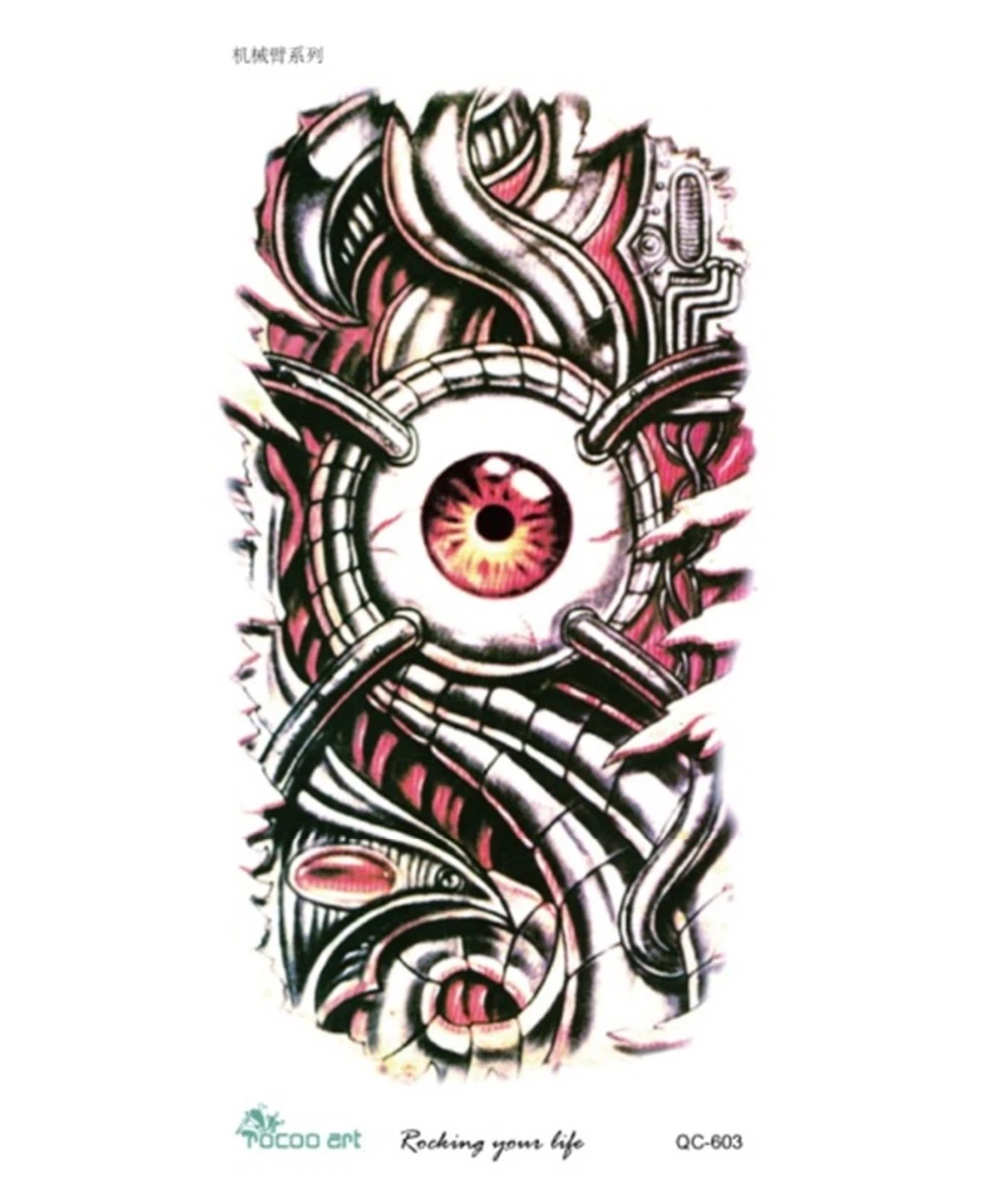 Detail Desain Tatto 3d Nomer 8