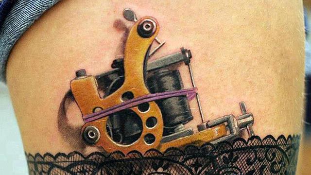 Detail Desain Tatto 3d Nomer 10
