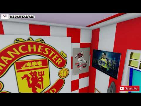 Detail Desain Tembok Kamar Manchester United Nomer 2