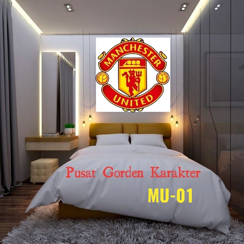 Detail Desain Tembok Kamar Manchester United Nomer 13