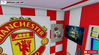 Detail Desain Tembok Kamar Manchester United Nomer 3