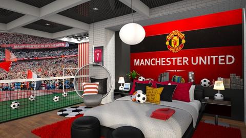 Detail Desain Tembok Kamar Manchester United Nomer 20