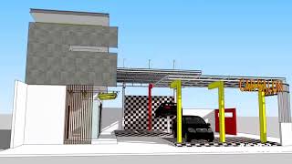 Detail Desain Tempat Cuci Mobil Sederhana Nomer 29