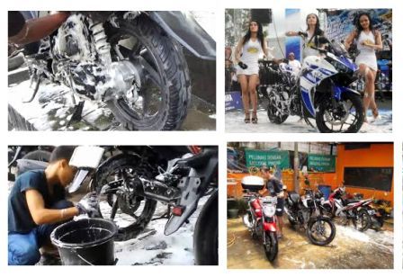 Detail Desain Tempat Cuci Motor Minimalis Nomer 27