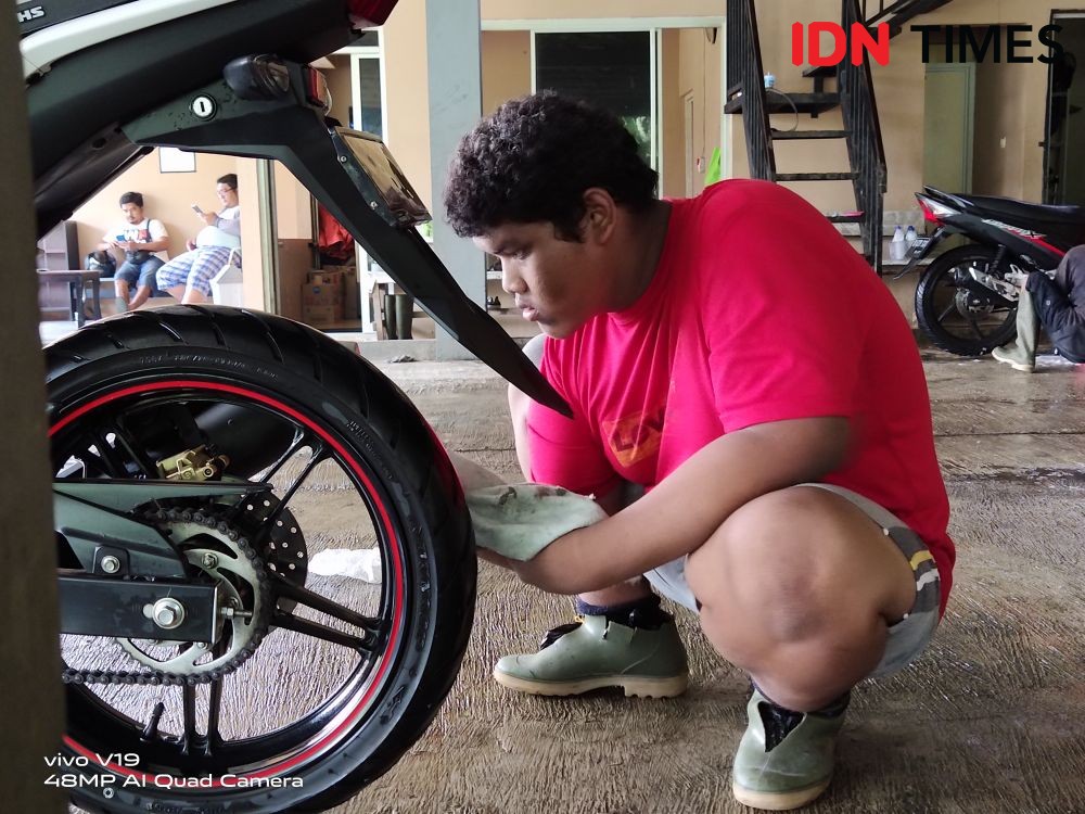 Detail Desain Tempat Cuci Motor Minimalis Nomer 35