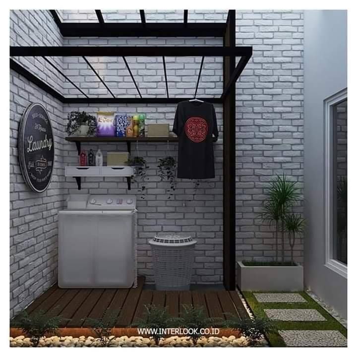 Detail Desain Tempat Jemuran Belakang Rumah Nomer 13