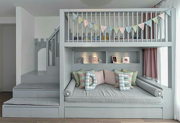 Detail Desain Tempat Tidur Anak Nomer 7