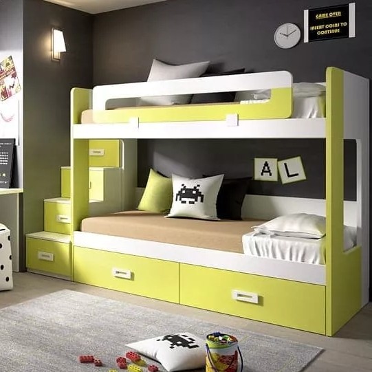 Detail Desain Tempat Tidur Anak Tingkat Nomer 18