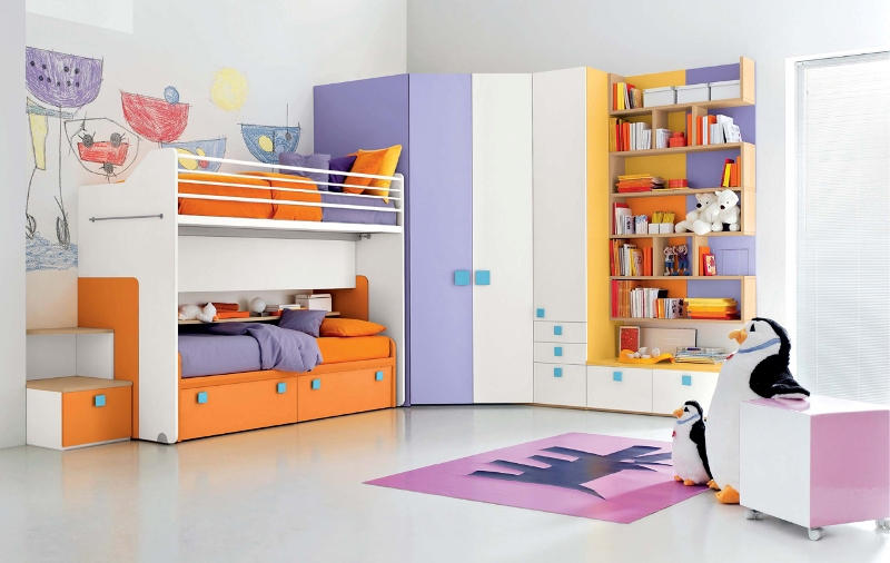 Detail Desain Tempat Tidur Anak Tingkat Minimalis Nomer 4