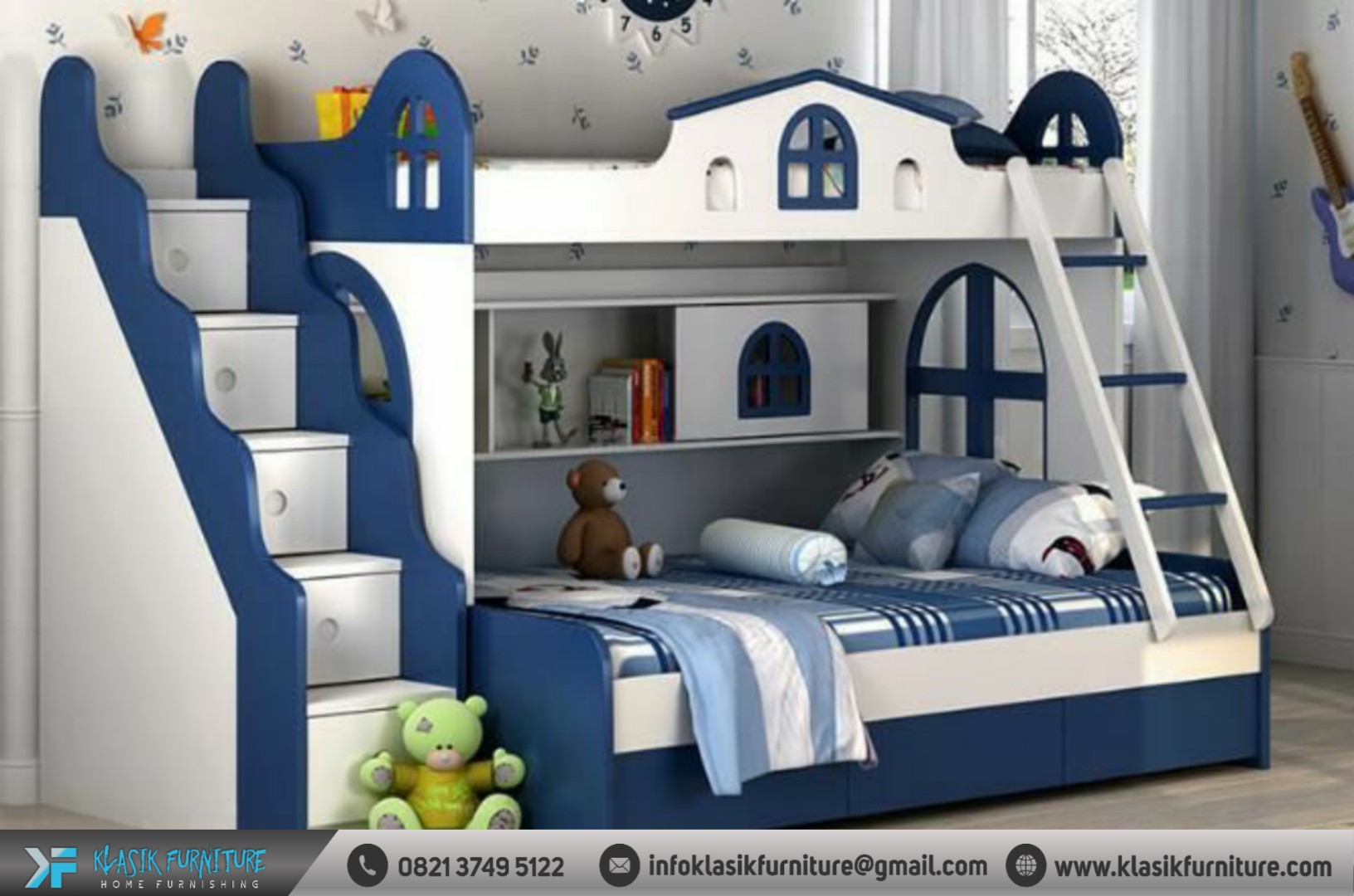 Download Desain Tempat Tidur Anak Tingkat Minimalis Nomer 32