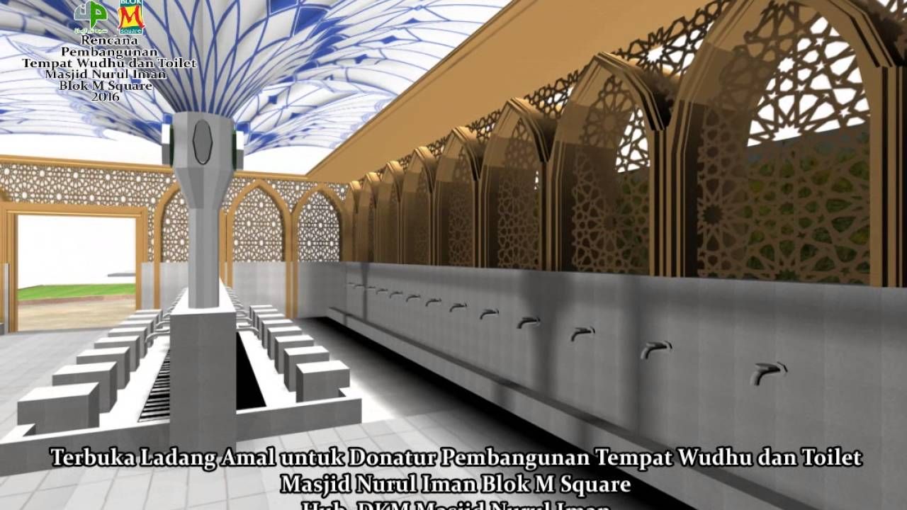 Detail Desain Tempat Wudhu Dan Toilet Masjid Nomer 2