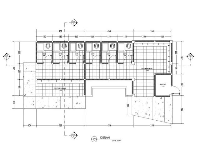 Detail Desain Tempat Wudhu Dan Toilet Masjid Nomer 3