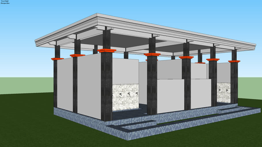 Detail Desain Tempat Wudhu Modern Nomer 17