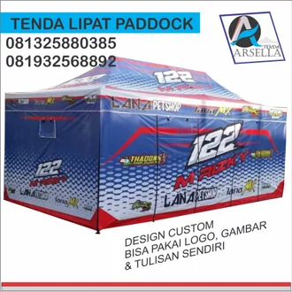Detail Desain Tenda Paddock Nomer 45