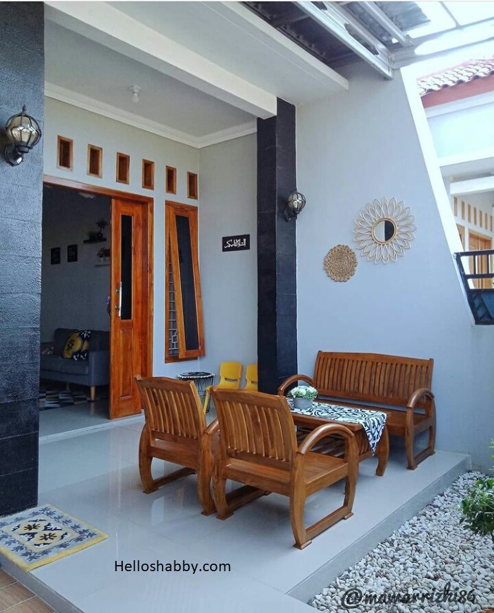 Detail Desain Teras Depan Rumah Sederhana Nomer 17