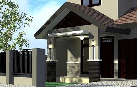 Detail Desain Teras Depan Rumah Sederhana Nomer 18