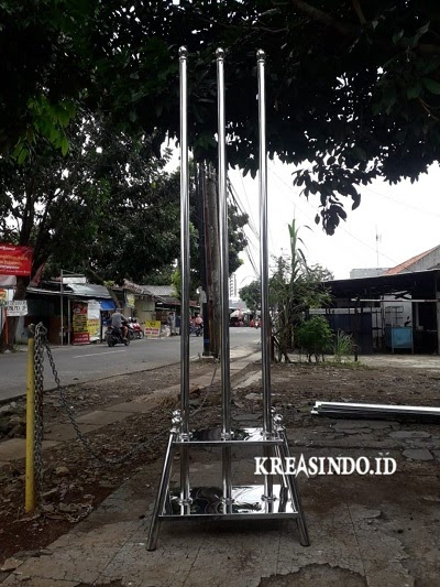 Detail Desain Tiang Bendera Nomer 27