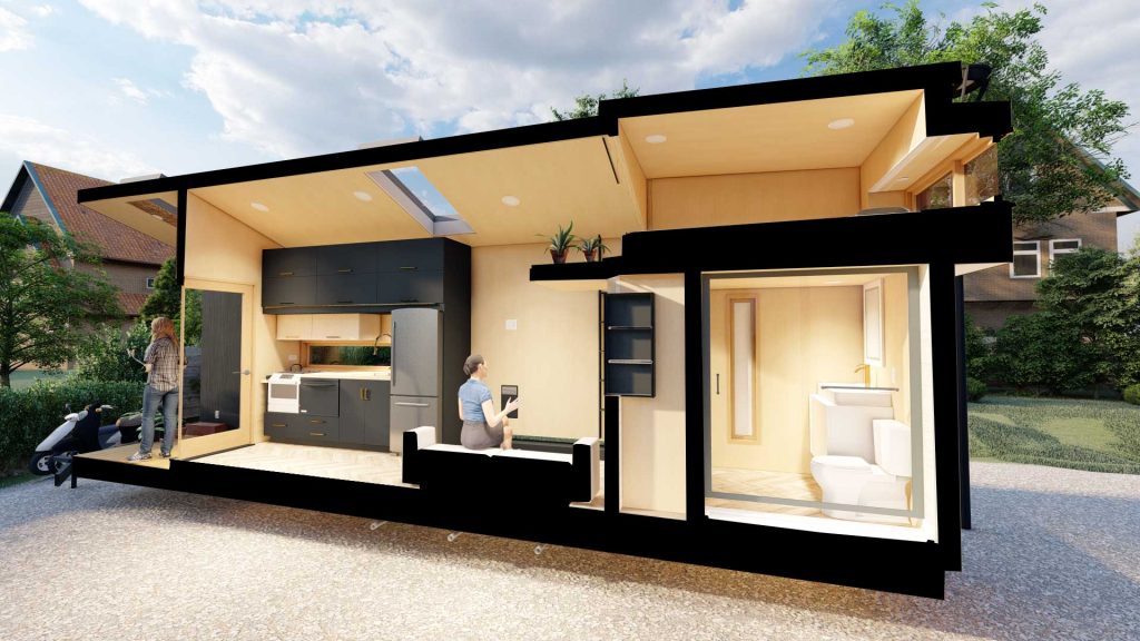Detail Desain Tiny House Nomer 6
