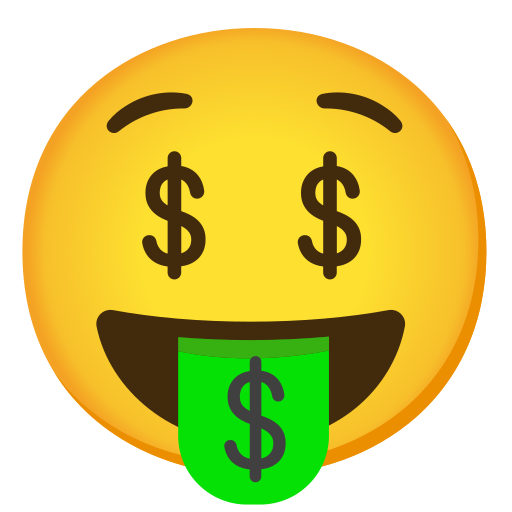 Detail Geld Emoticon Nomer 11